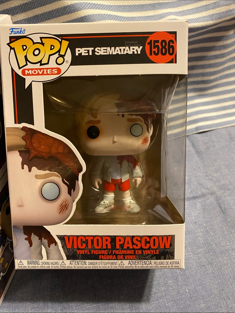 Funko Pop! Pet Sematary Set - White, Black, Orange, Yellow, Red, All Three - Picture 3 of 5